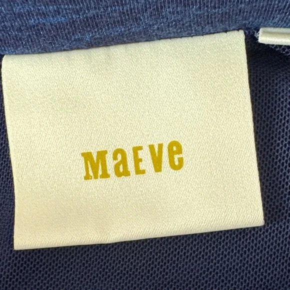 Maeve Asymmetrical Skirt in Deep Blue - Picture 3 of 7